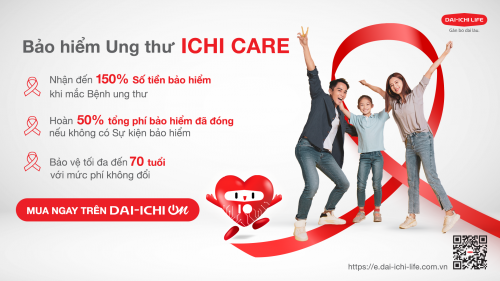 Bảo hiểm Ung thư Ichi Care là giải pháp bảo hiểm nhân thọ trực tuyến với quyền lợi bảo vệ ưu việt cùng nhiều lựa chọn về mức phí rất hợp lý