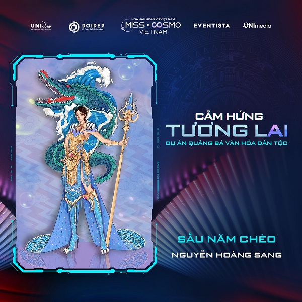 NTK Nguyễn Hoàng Sang đã tạo ra Sấu Năm Chèo với ý tưởng là một một nữ chiến binh kiên cường, mạnh mẽ