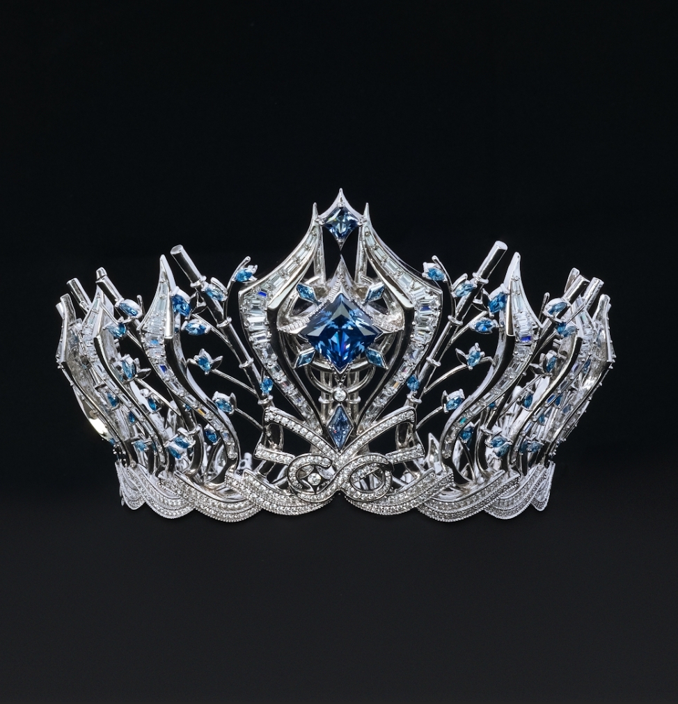 Cận cảnh chiếc vương miện “Tre’15 The Crown” 