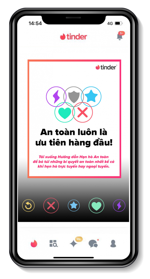 Ảnh TCBC Tinder ra mắt Hướng dẫn Hẹn hò An toàn ở ĐNÁ