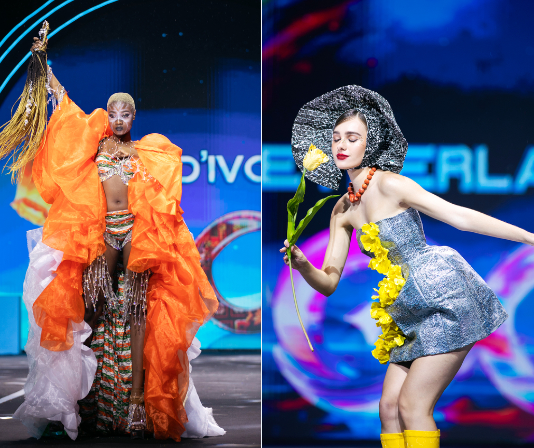 Mãn nhãn phần thi trang phục dân tộc của các thí sinh Miss Cosmo 2024