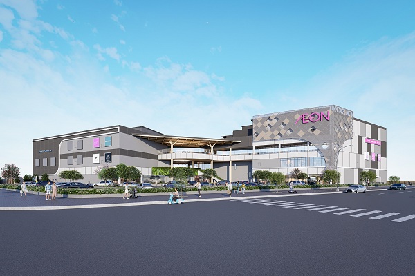 Phối cảnh Trung tâm thương mại AEON Tân An 1