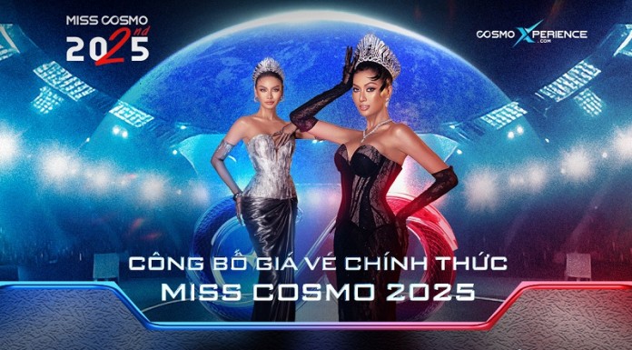Miss Cosmo 2025 nhập cuộc “mùa concert”, chính thức công bố 10 hạng vé Chung kết tại TP.HCM