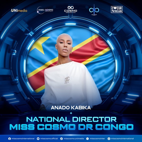 National Director of Miss Cosmo Dr Congo